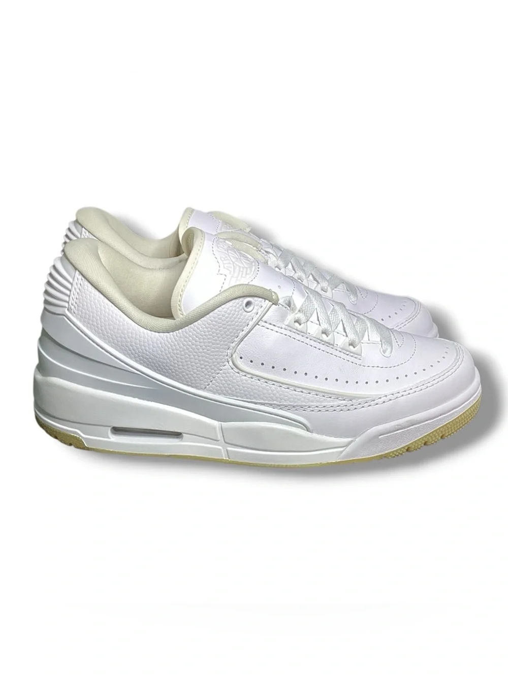 Nike | Air Jordan 2/3 White Gum Sneakers Women's Size 8